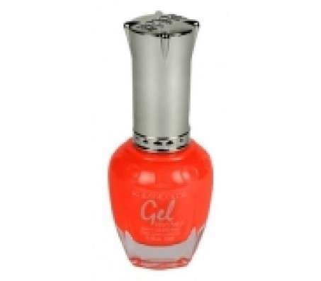 G019 Kleancolor Geleffect Nagellak Neon Orange